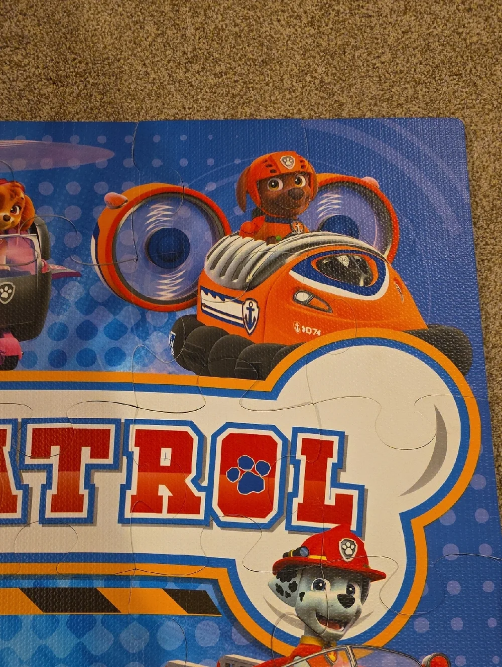 PAW Patrol Foam Floor Puzzle Play Mat